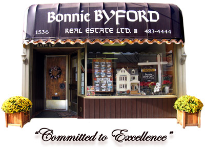 Our office on Bayview Avenue!  Click here to peek inside our dollhouse!