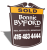 Bonnie Byford Real Estate Ltd. SOLD SIGN